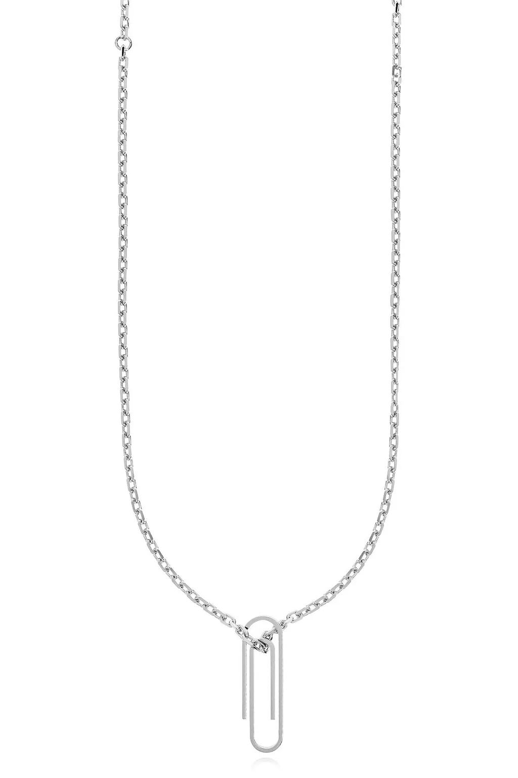Paperclip Chained Necklace