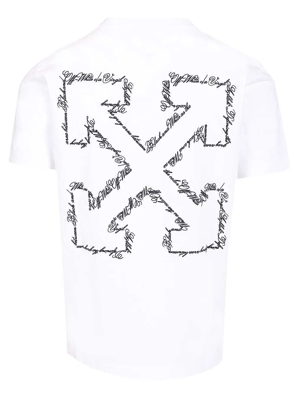 Off-White Script Arrow Crewneck T-Shirt
