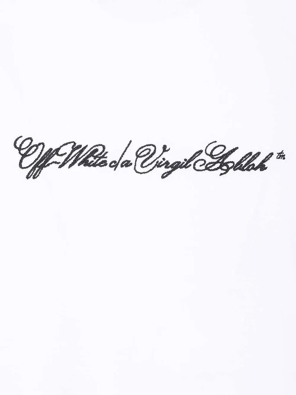 Off-White Script Arrow Crewneck T-Shirt