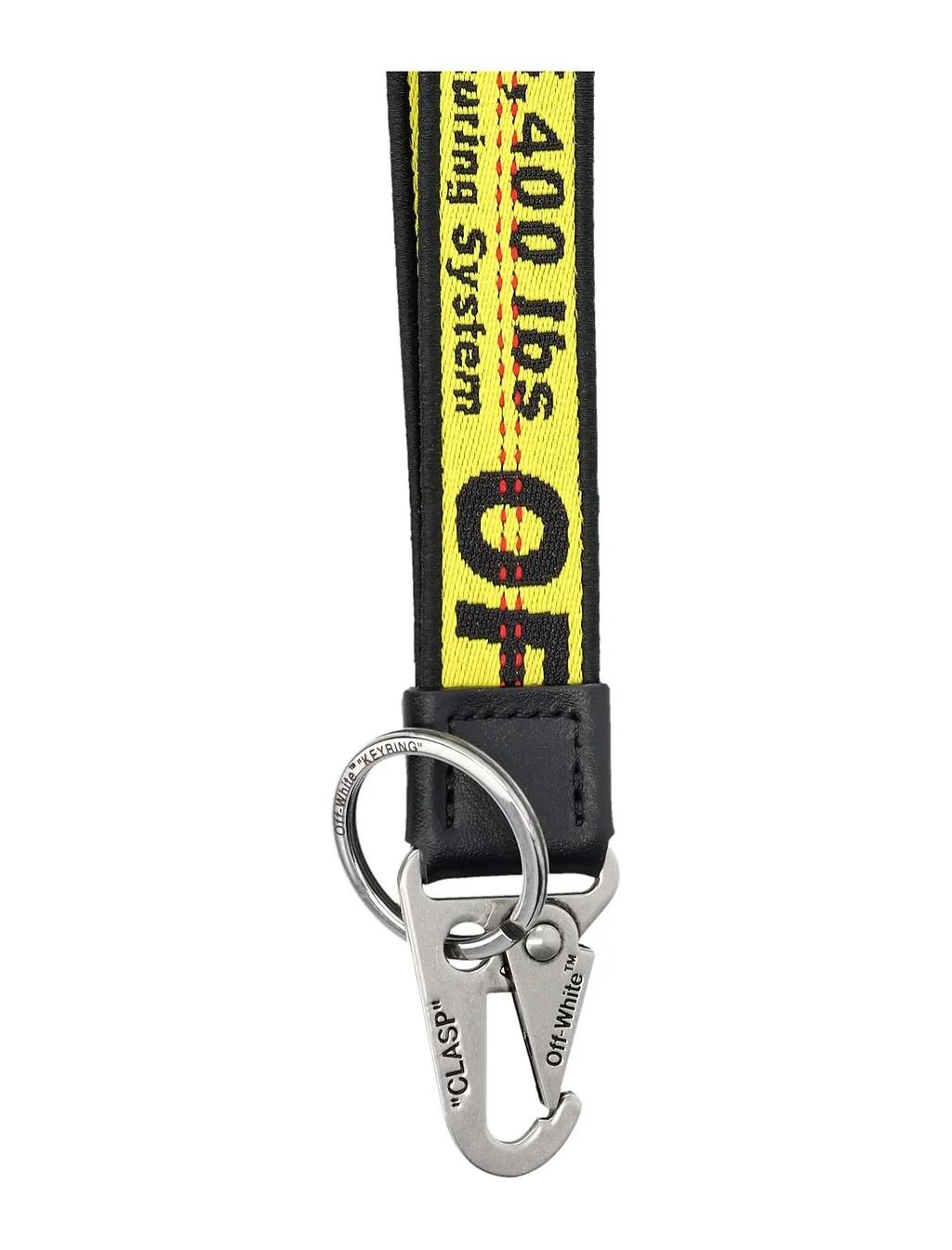 Off-White Webbing Lanyard Keychain