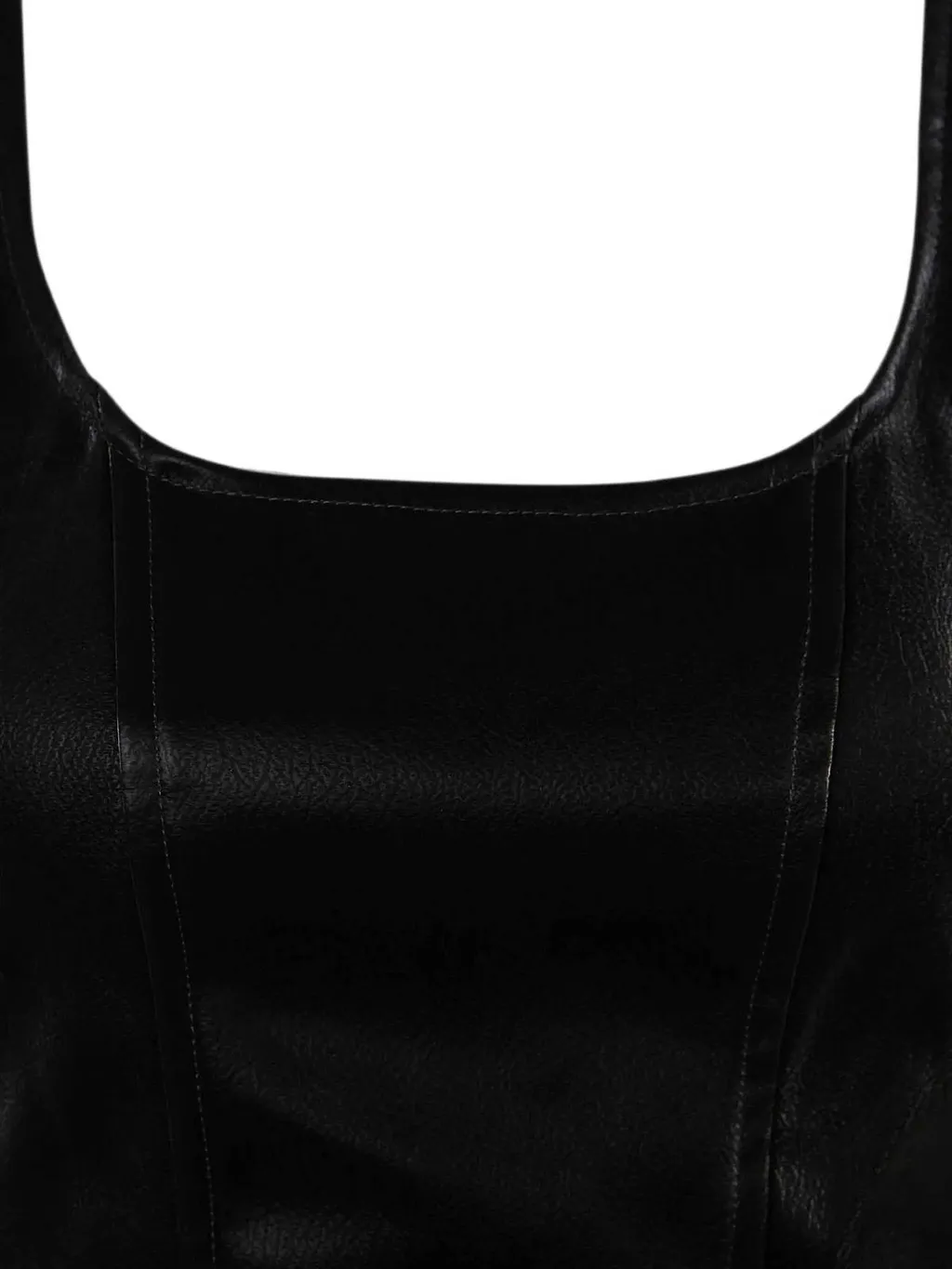 Zip Detailed Sleeveless Top