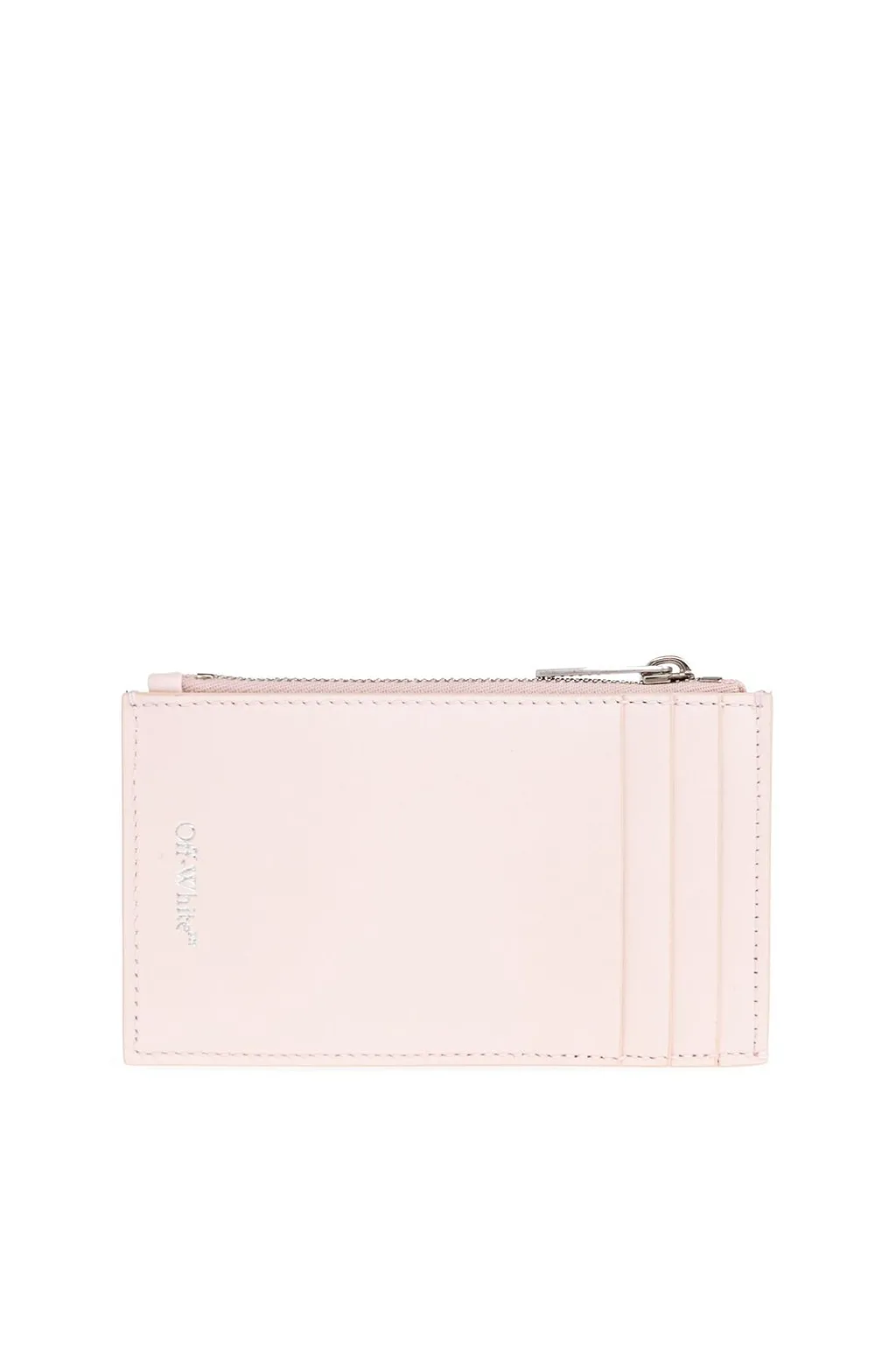 Off-White Zip-Up Wallet