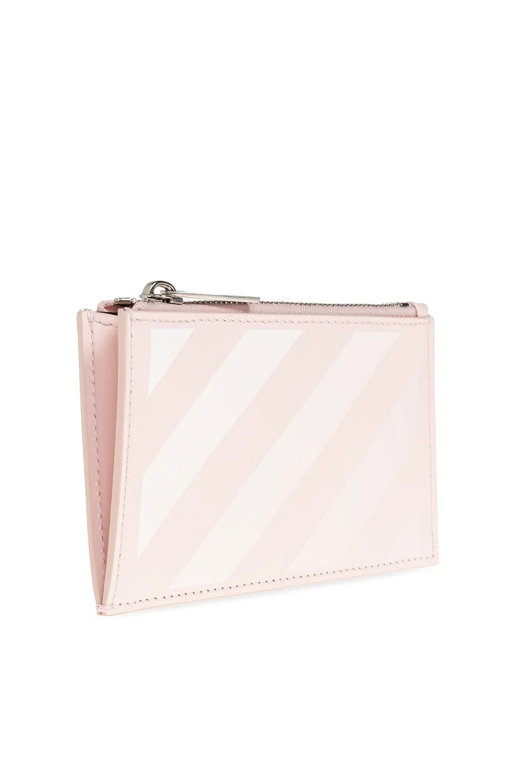 Off-White Zip-Up Wallet
