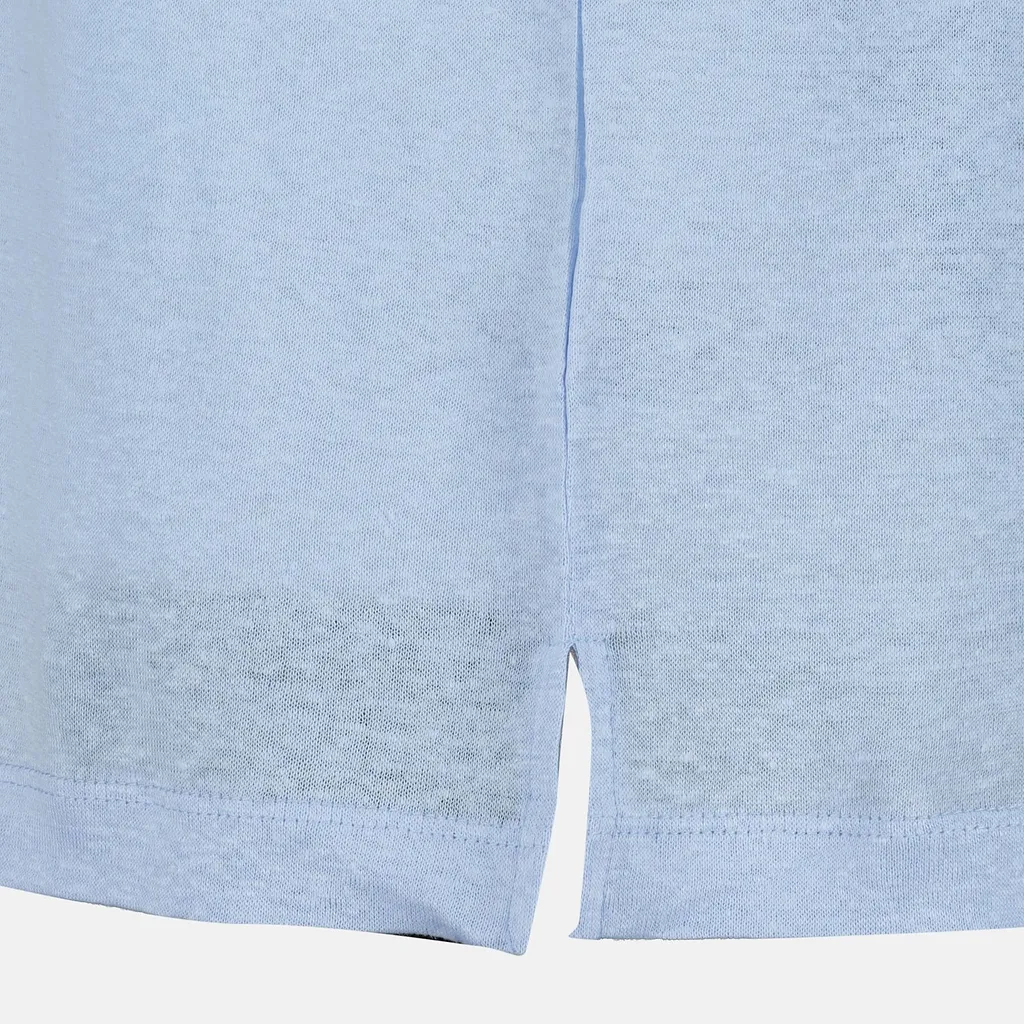Officine GÉNÉRale Garment Dyed Knit Polo Shirt