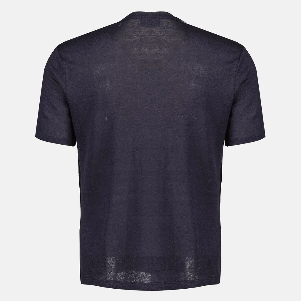 Officine GÉNÉRale Garment-Dyed Linen T-Shirt