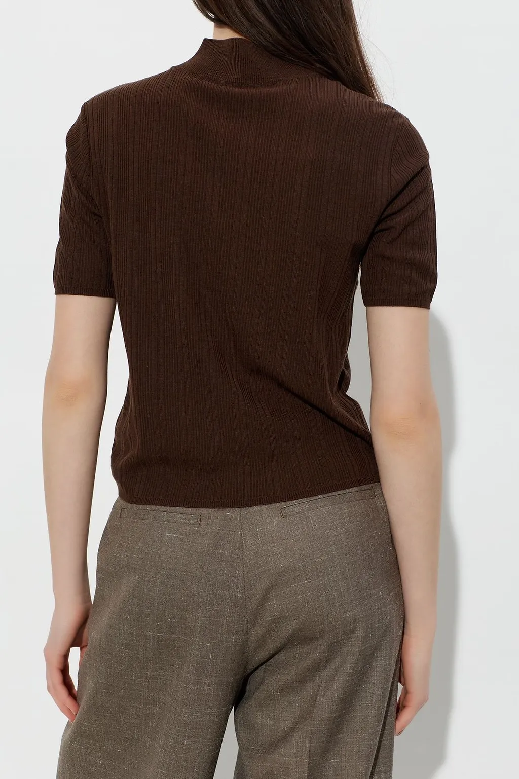 Officine GÉNÉRale Laya Ribbed Knitted Top