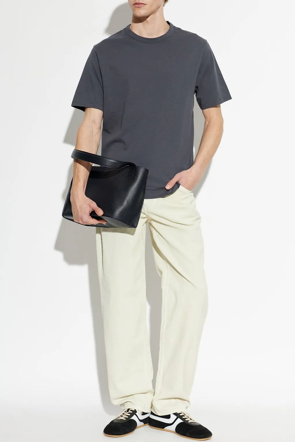 Officine GÉNÉRale James Straight-Leg Pants