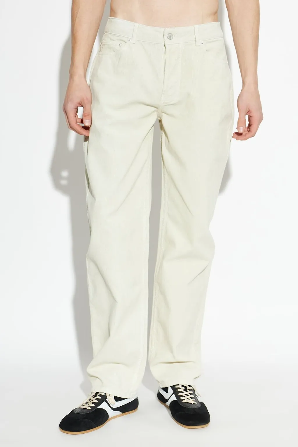 Officine GÉNÉRale James Straight-Leg Pants