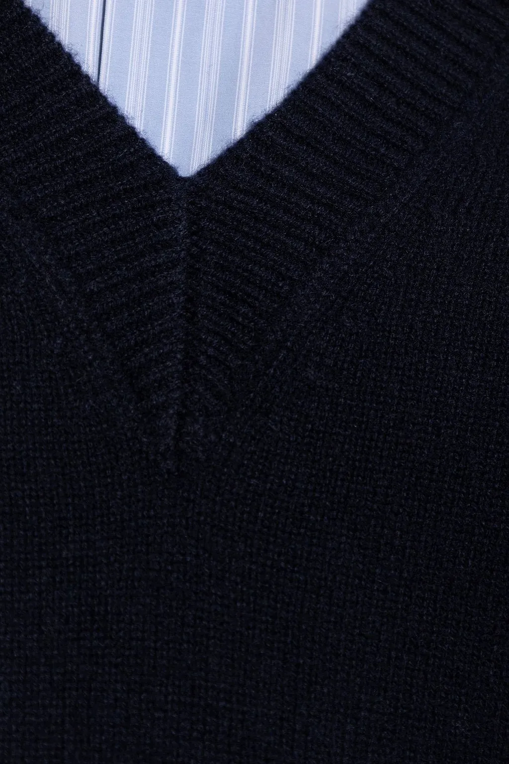 Misty V-Neck Knitted Sweater