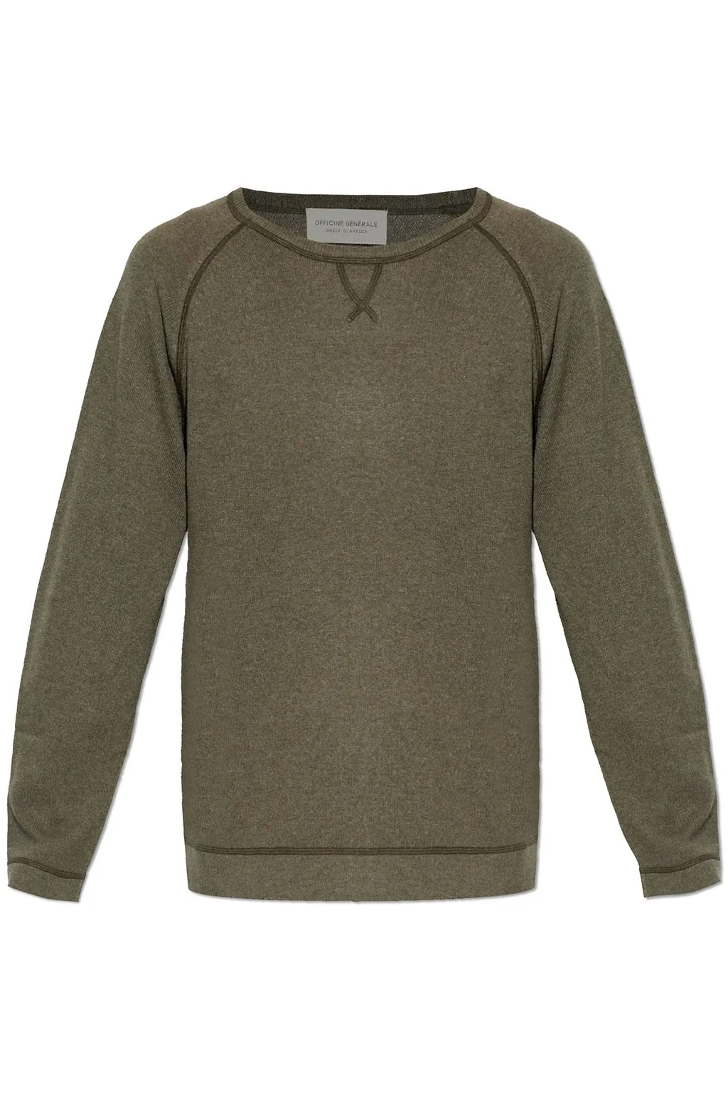 Officine GÉNÉRale Nate Crew Neck Knitted Sweater