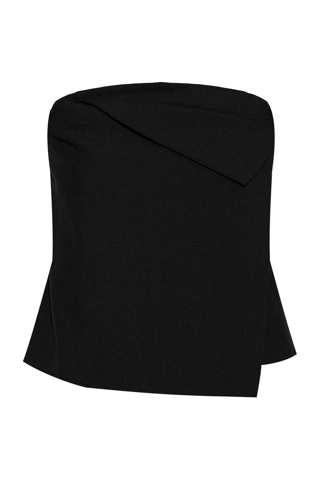 Noelia Strapless Peplum Top