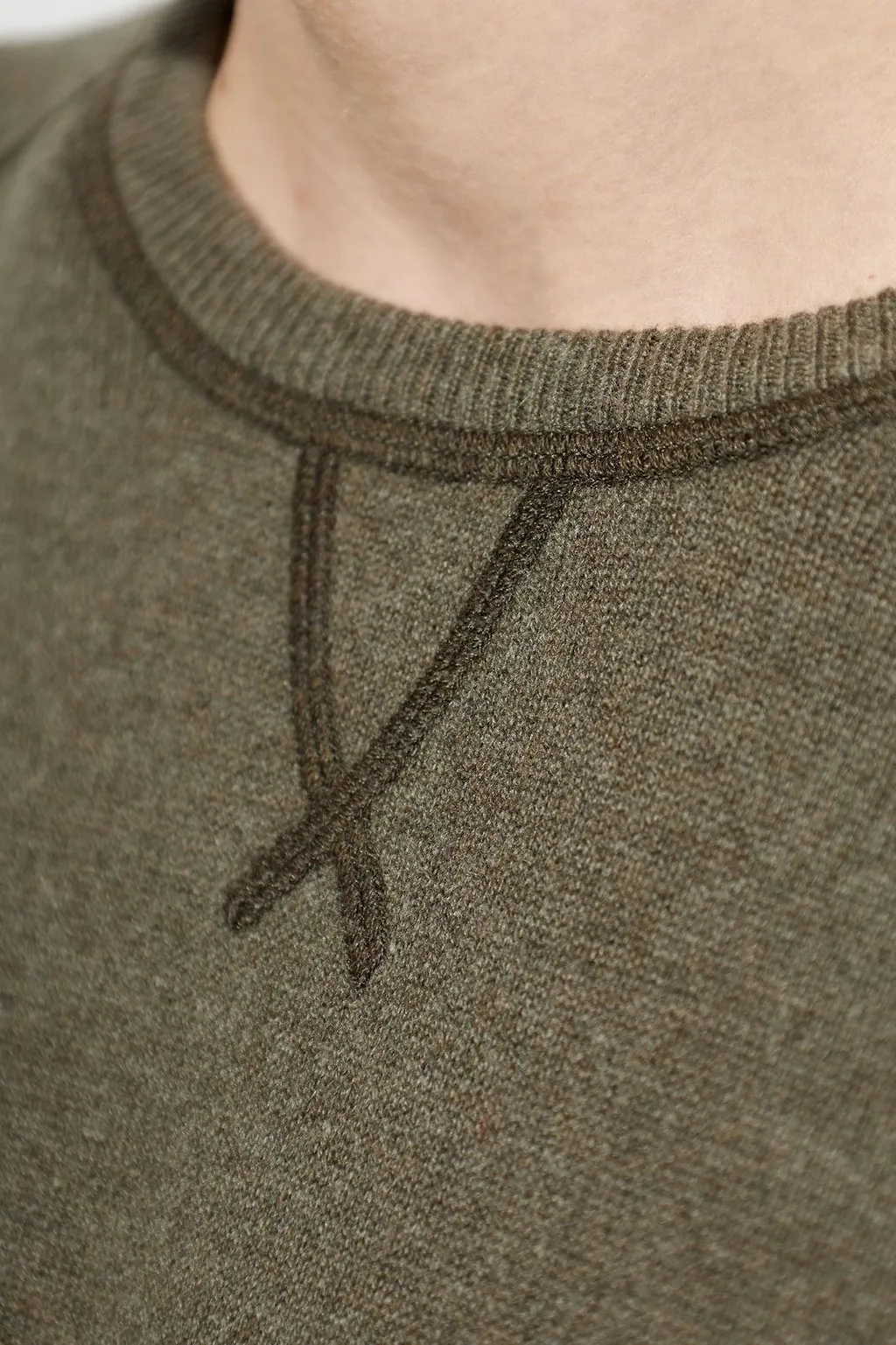 Officine GÉNÉRale Nate Crew Neck Knitted Sweater