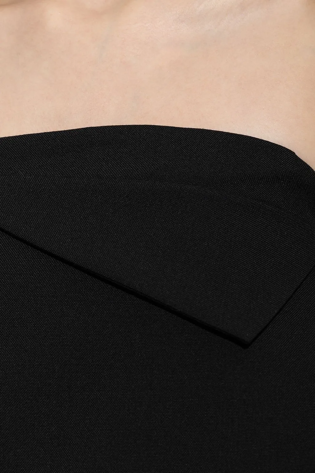 Noelia Strapless Peplum Top