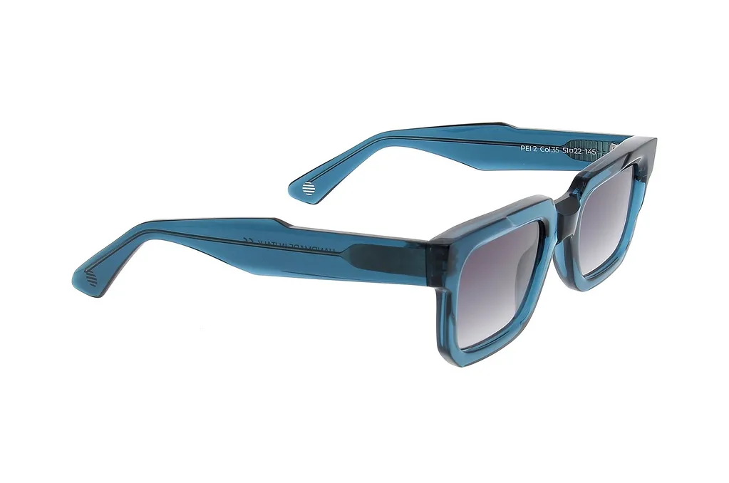 Pei2 Rectangle Frame Sunglasses
