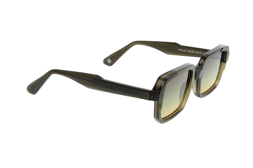 Philip Rectangle Frame Sunglasses