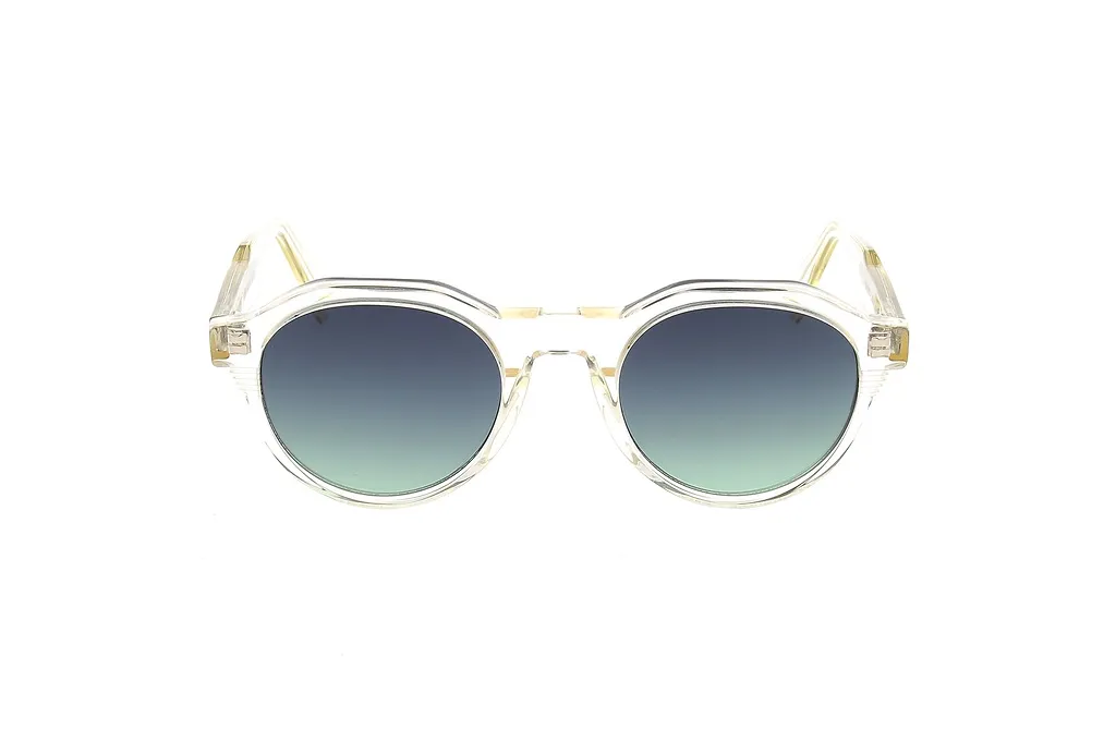Shard Round Frame Sunglasses