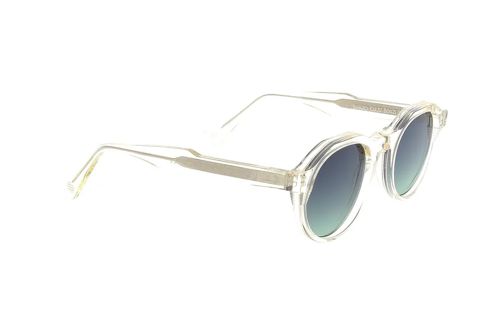 Shard Round Frame Sunglasses