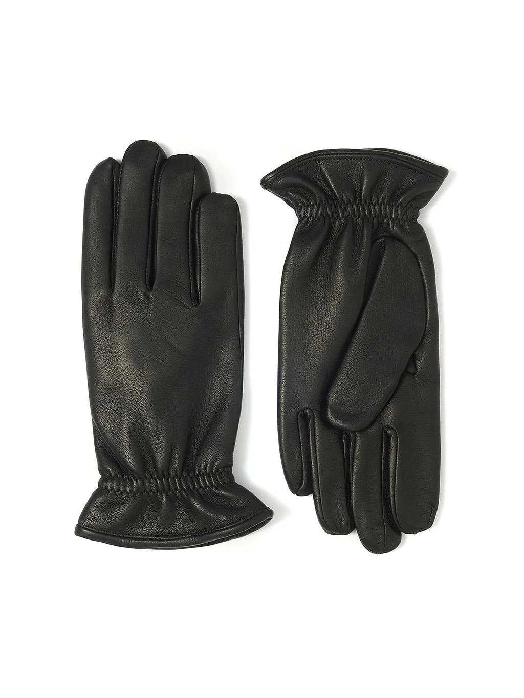 Orciani Flared Cuff Leather Gloves