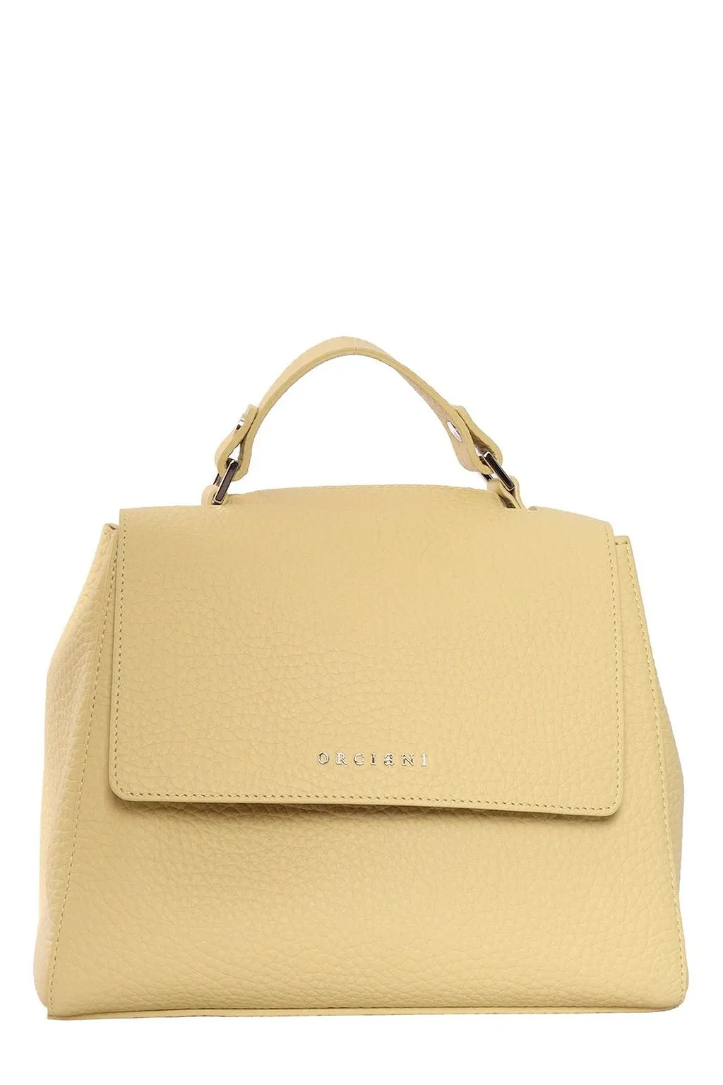 Orciani Sveva Soft Small Leather Handbag