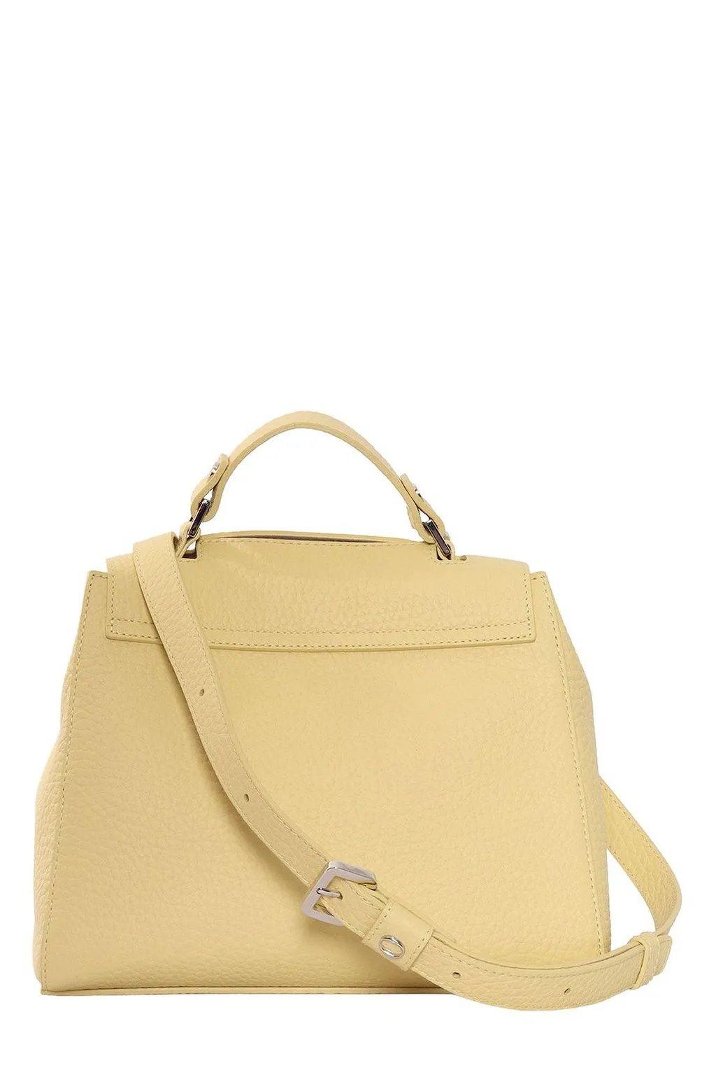 Orciani Sveva Soft Small Leather Handbag