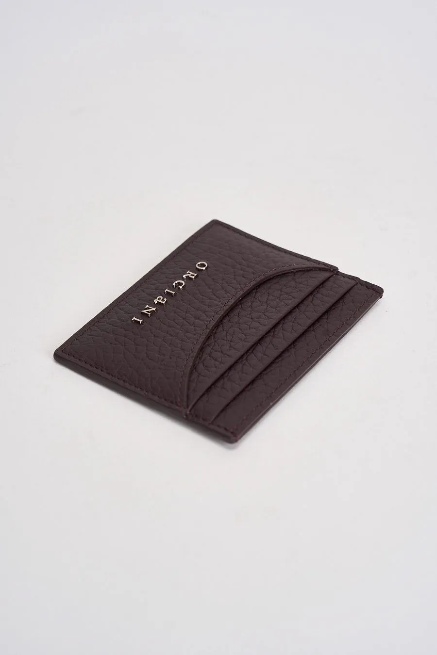 Orciani Textured Cardholder Wallet