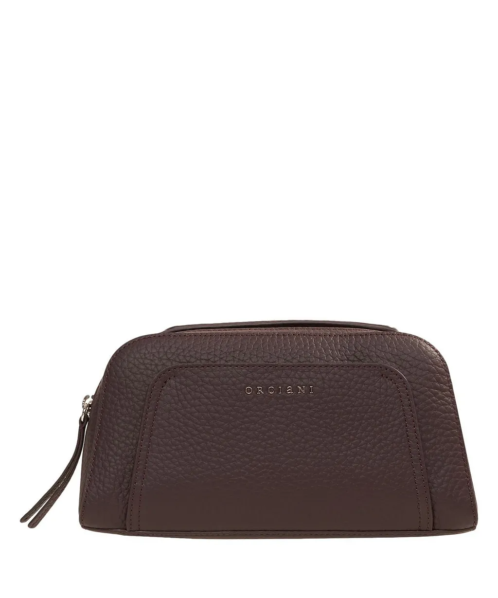 The Address Zipped Clutch Bag