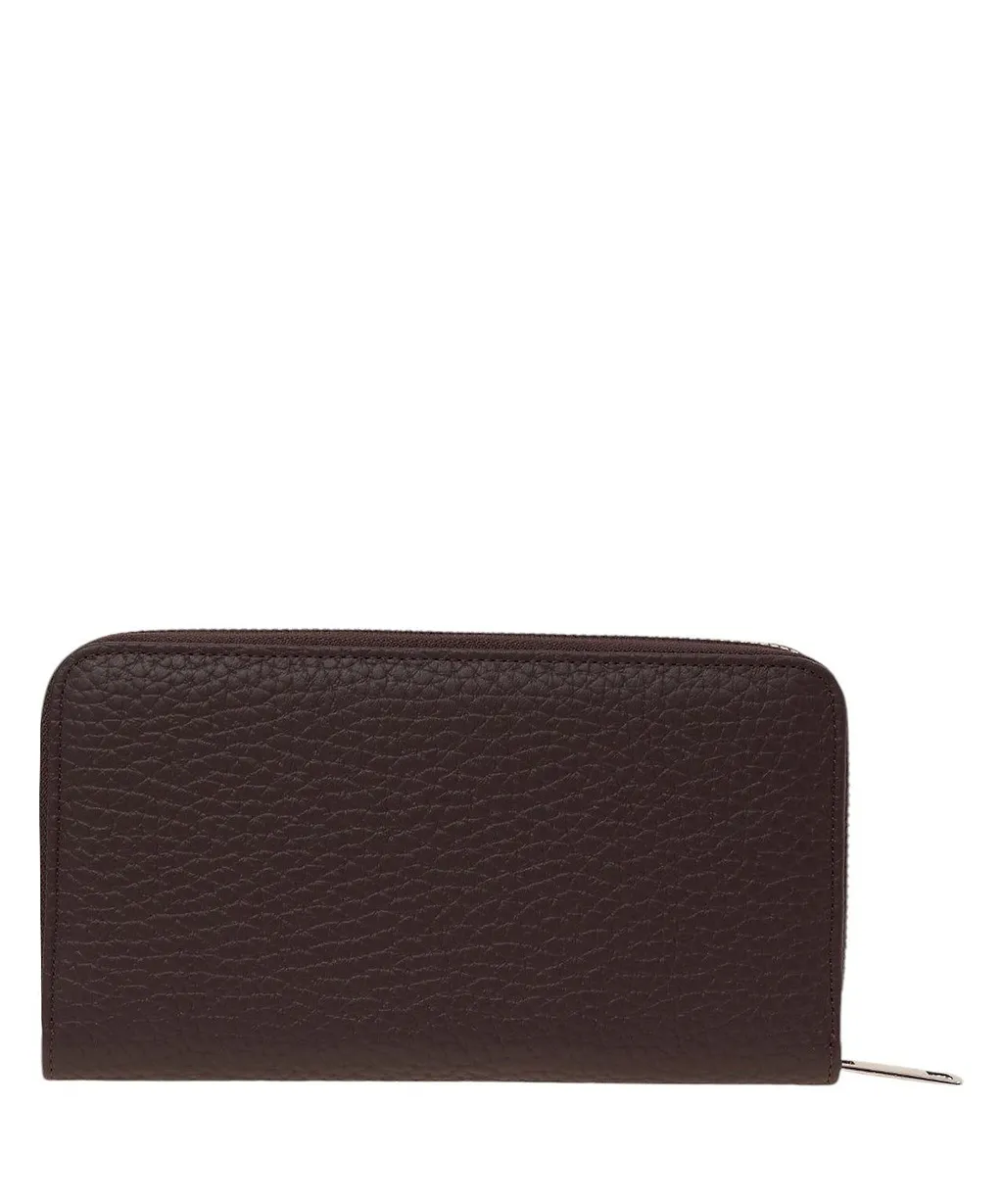 Orciani Zip Around Soft Large Wallet
