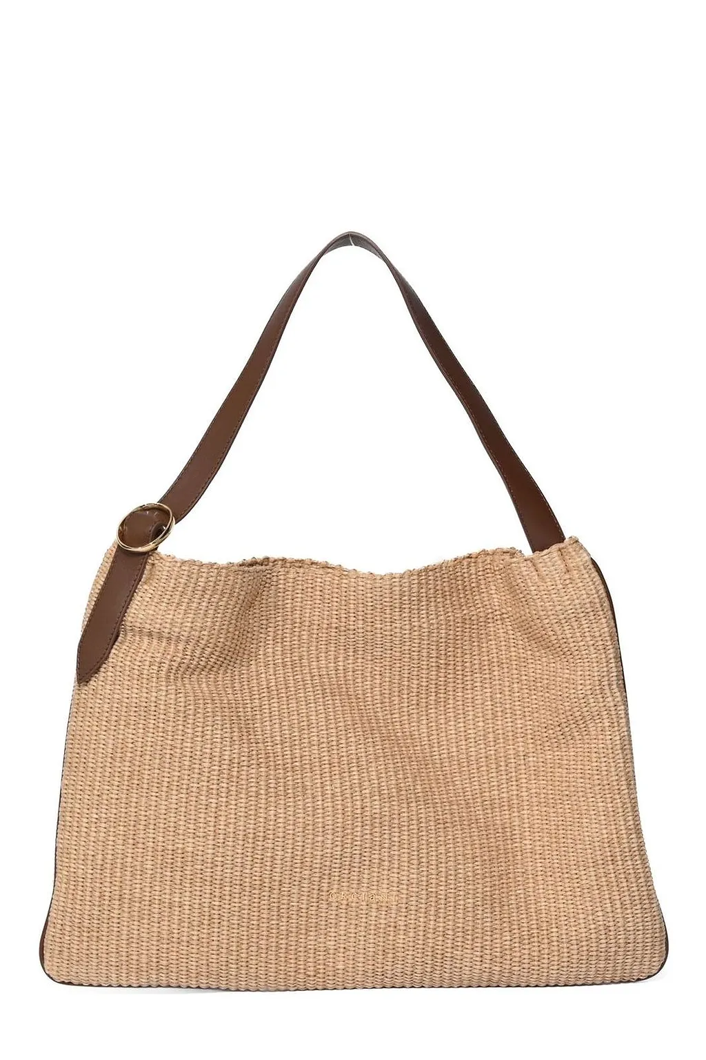 Orciani Zanzibar Woven Shoulder Bag
