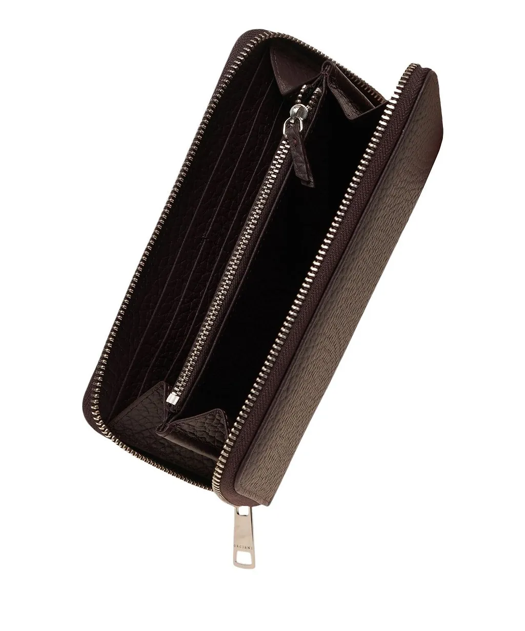 Orciani Zip Around Soft Large Wallet