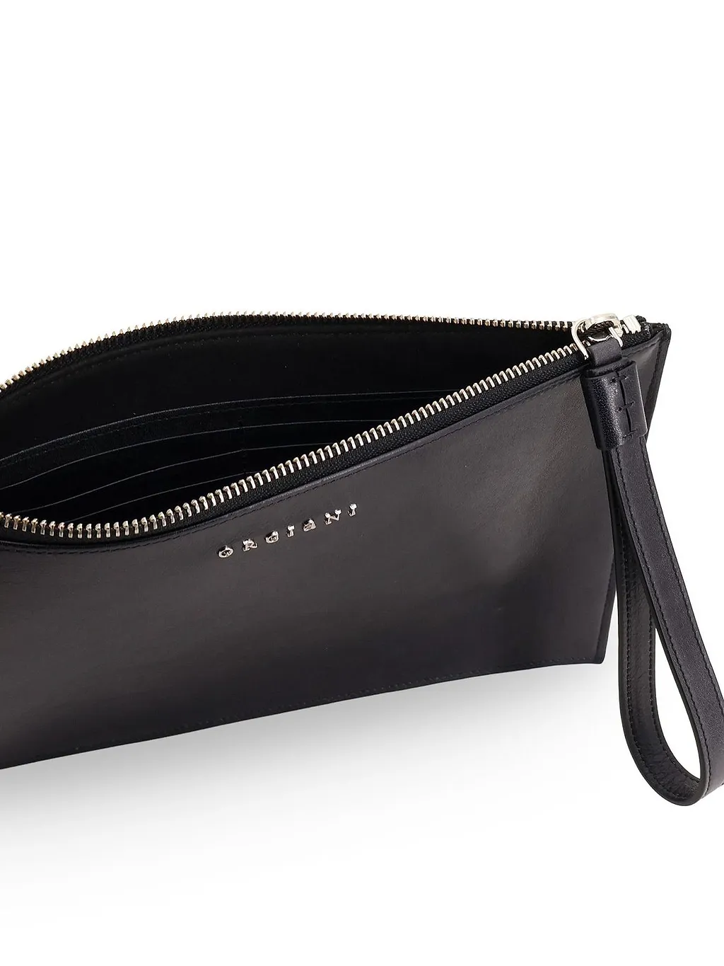 Orciani Zip Wristlet Wallet