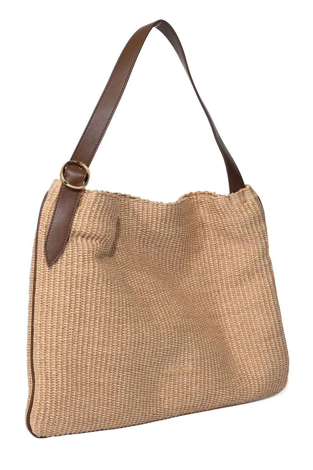 Orciani Zanzibar Woven Shoulder Bag