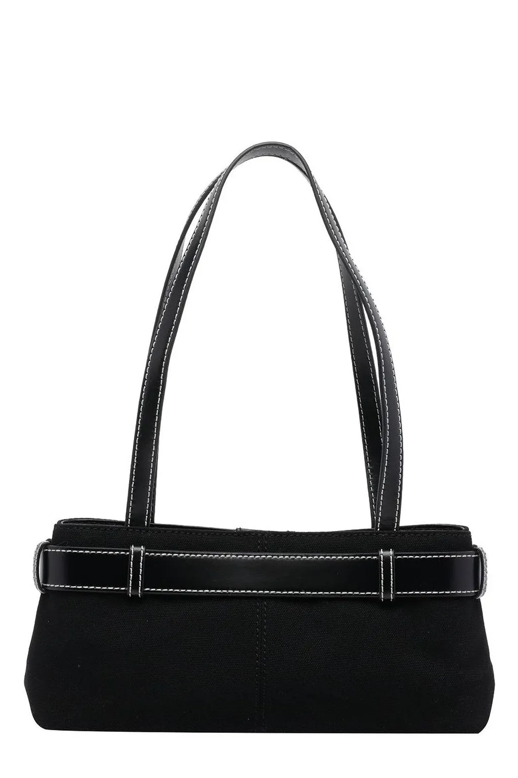 Buckled Key Chain Shoulder Bag