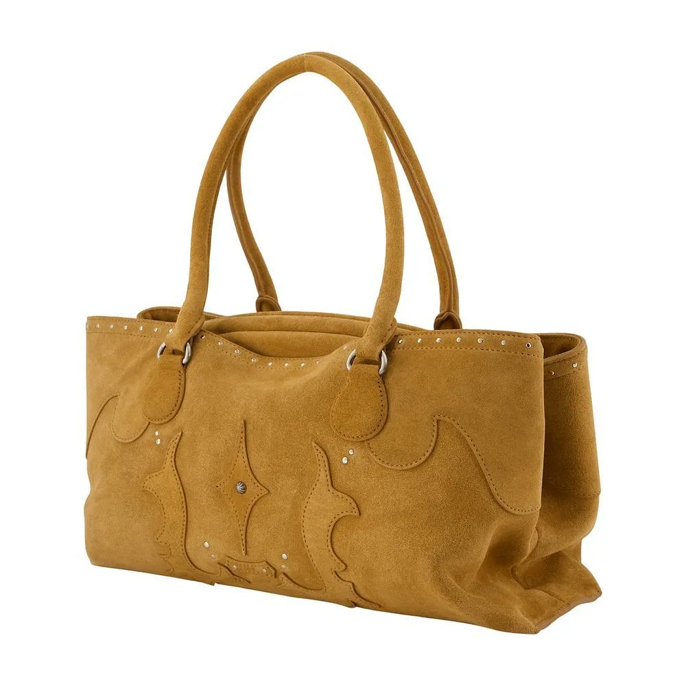 Osoi Shell Brot Studded Tote Bag