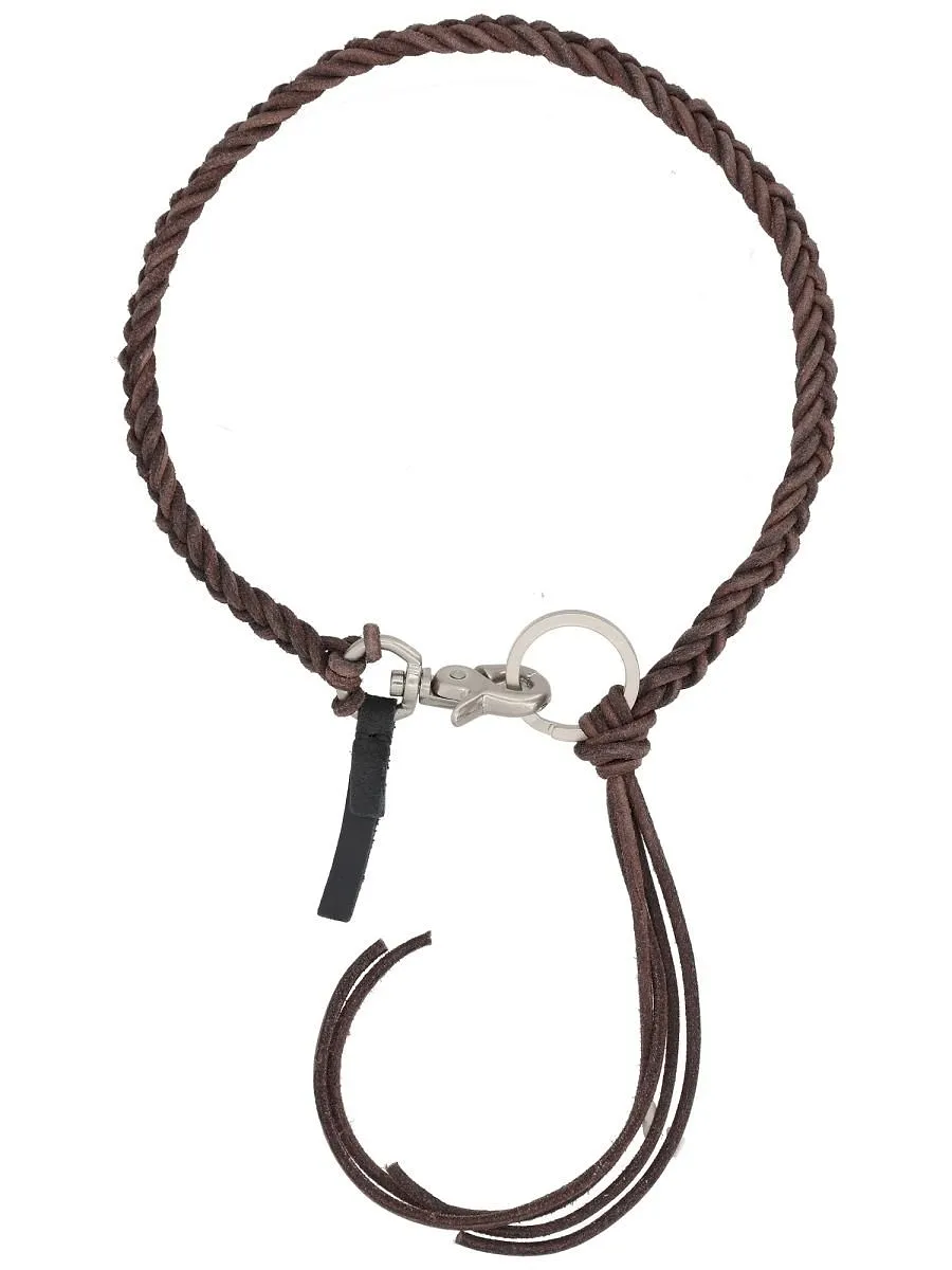 Our Legacy Braided Leather Necklace