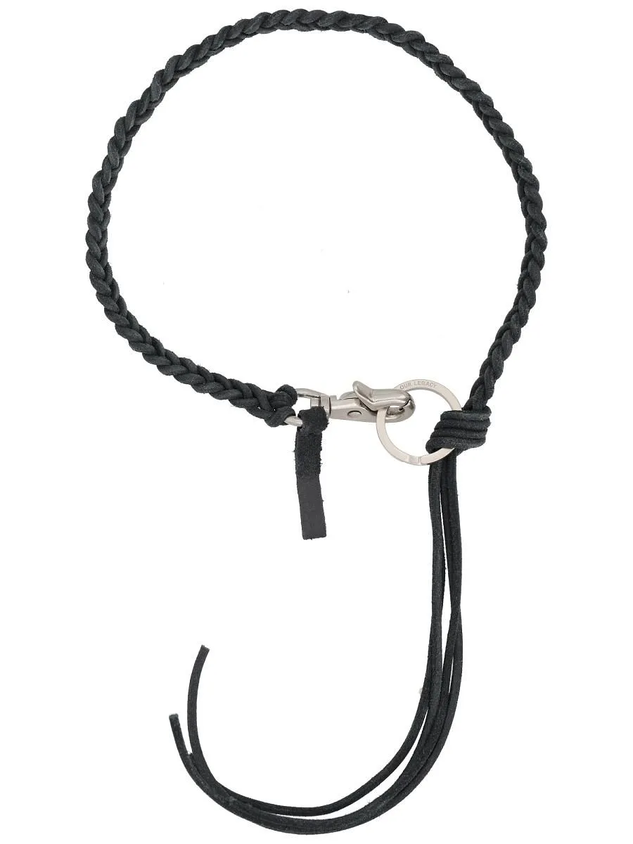 Our Legacy Braided Leather Bracelet