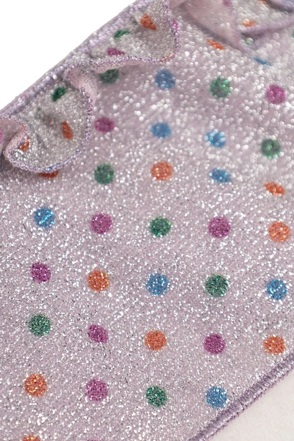 OsÉRee Kids Ruffled Glitter Bikini