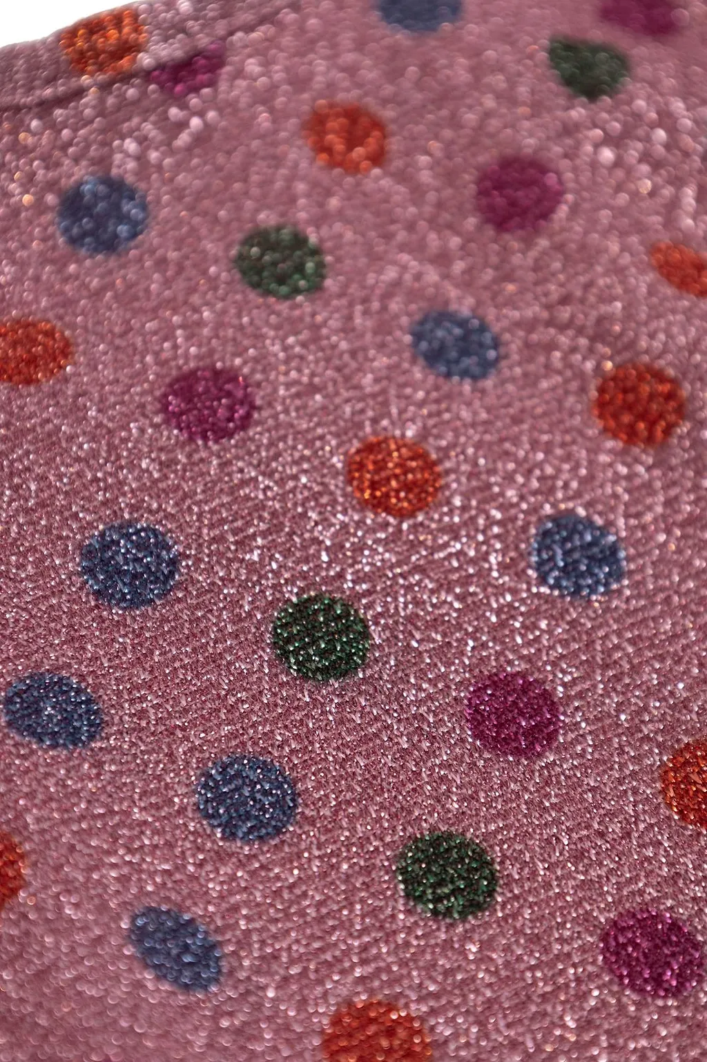 OsÉRee Kids Ruffled Polka-Dot Dress
