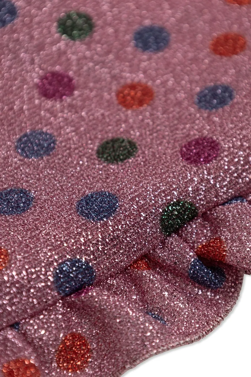 OsÉRee Kids Ruffled Polka-Dot Dress