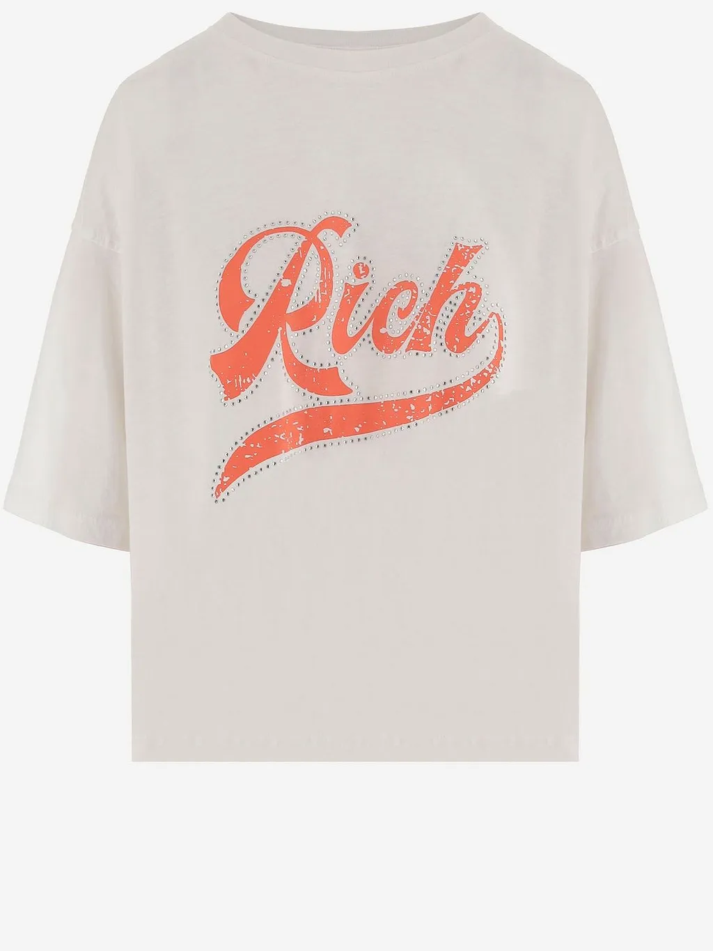 One Tee Rich Print Oversized T-Shirt