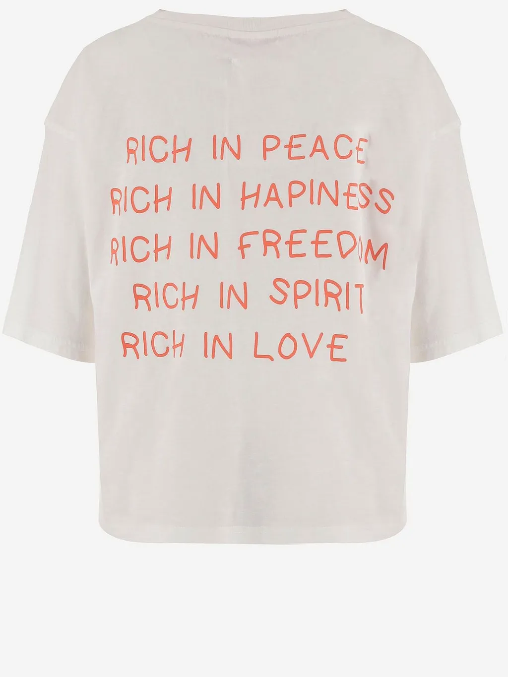 One Tee Rich Print Oversized T-Shirt
