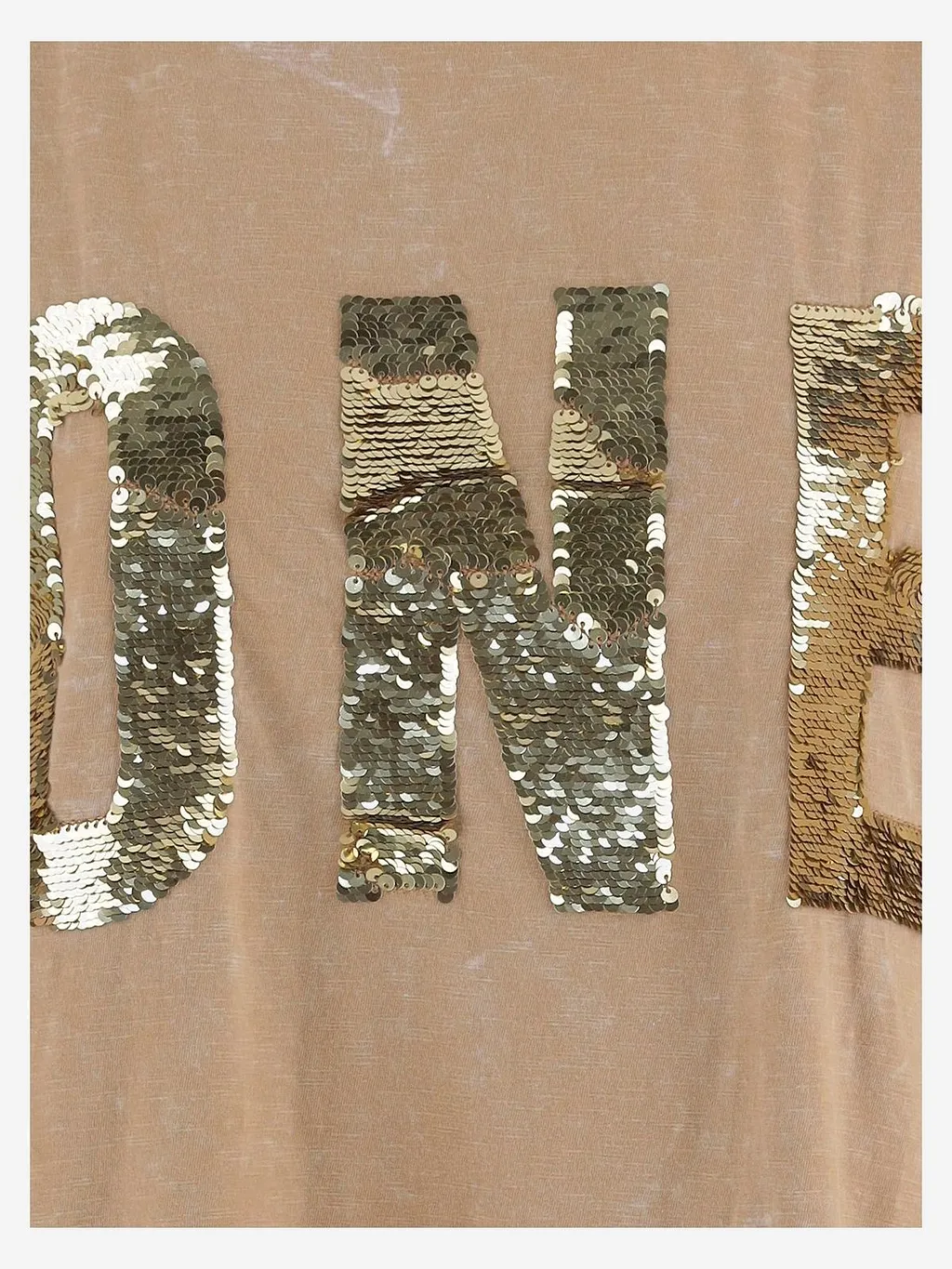 One Tee Alan Sequin Logo T-Shirt