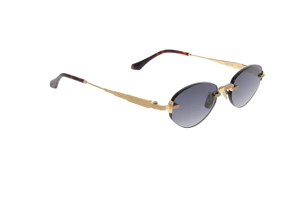 Cube 1 Oval Frame Sunglasses