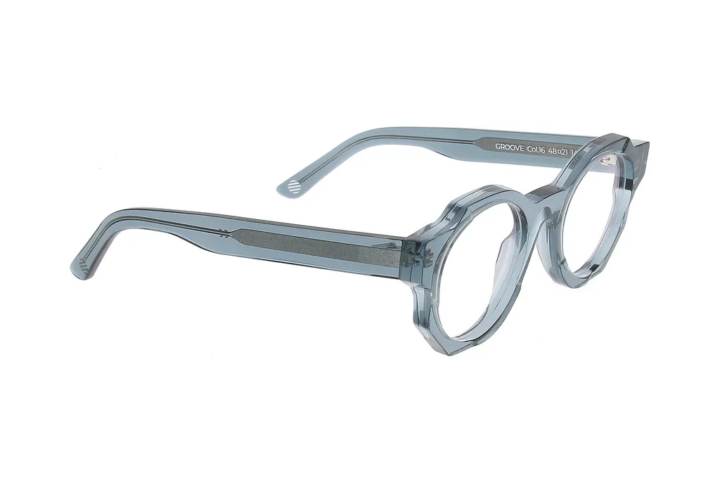 Groove Round Frame Glasses