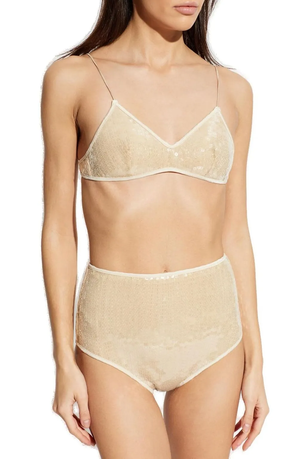 OsÉRee Squinned Two Piece Swimsuit