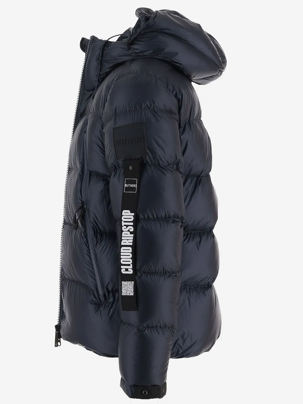 Quilted Hooded Down Jacket