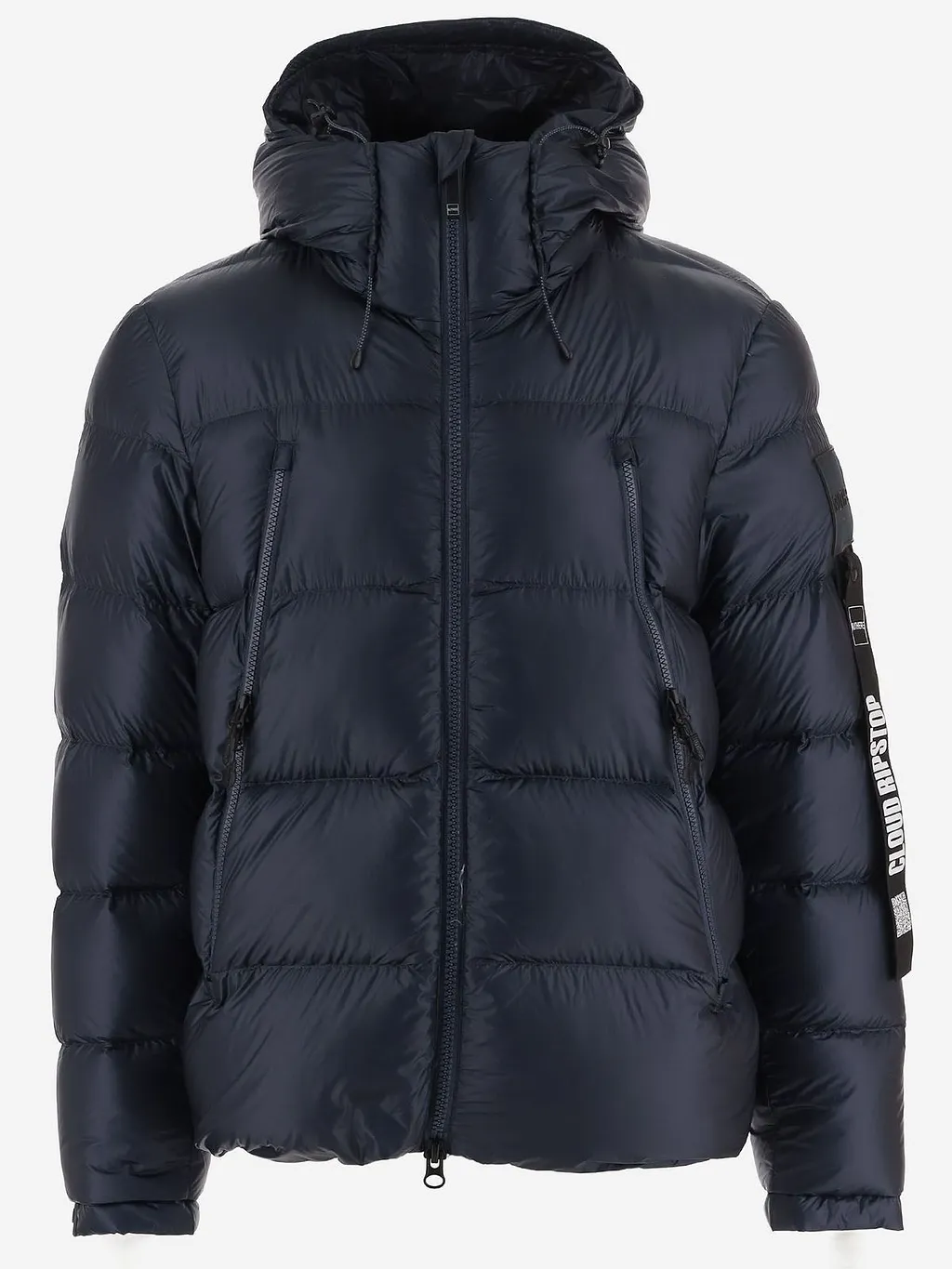 Quilted Hooded Down Jacket
