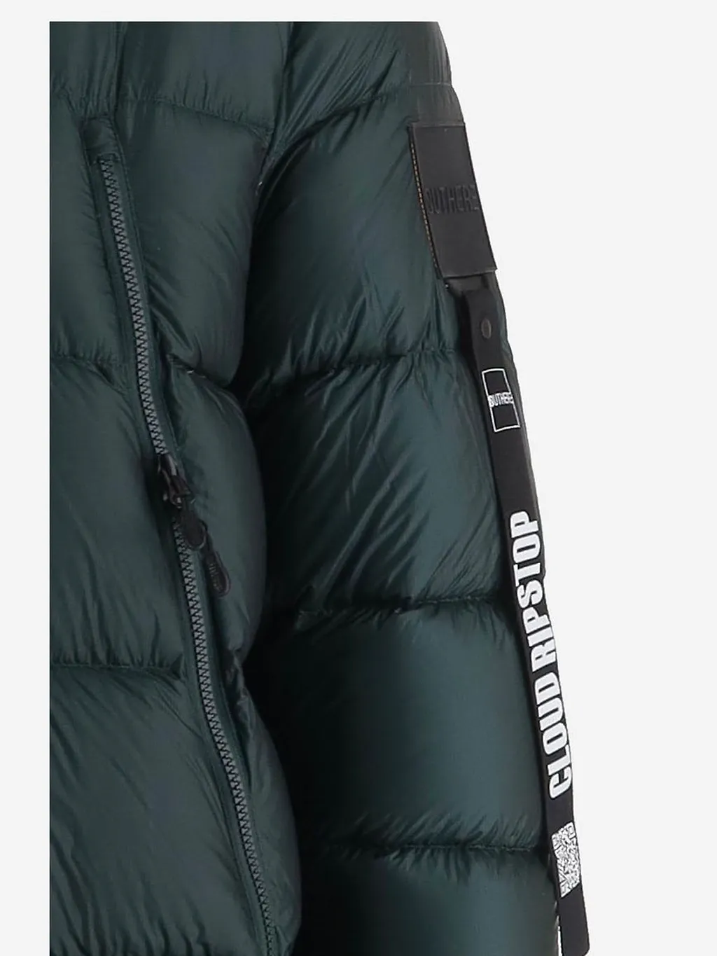 Quilted Hooded Down Jacket