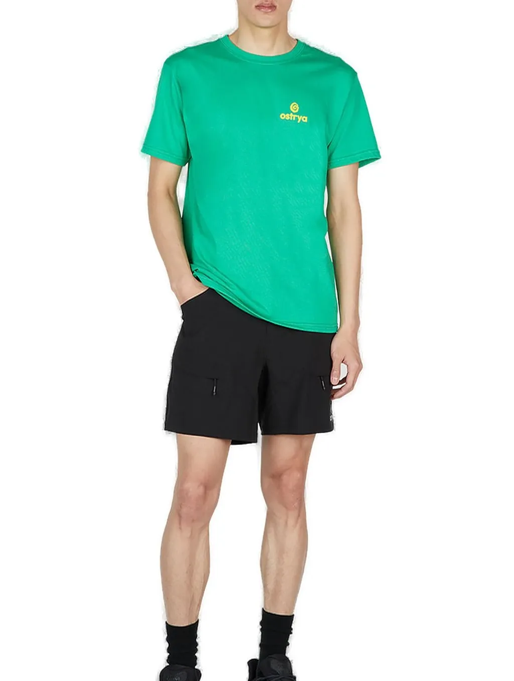 Ostrya Yarrow Logo-Printed Hiking Shorts
