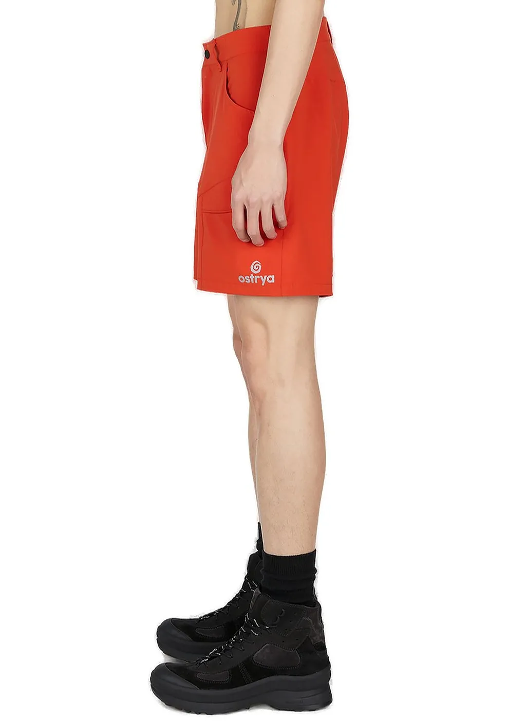 Ostrya Yarrow Logo-Printed Hiking Shorts
