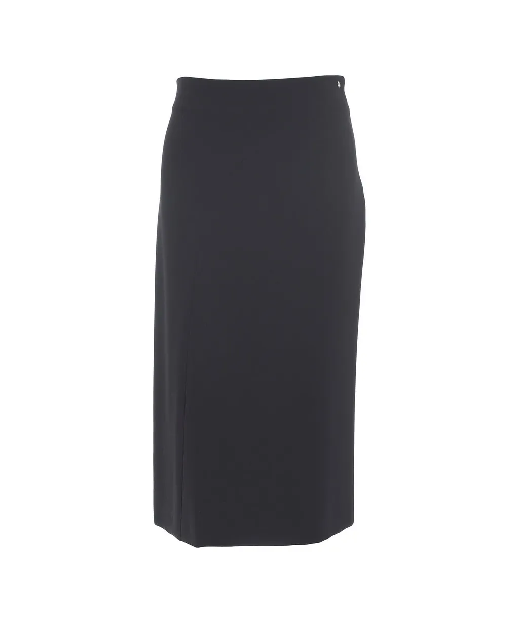 Ottod'ame High Waist Midi Skirt